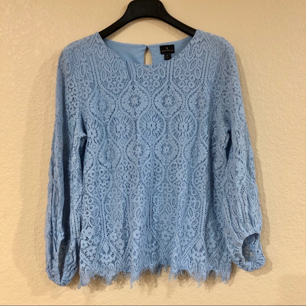 Long Sleeve Lace Top